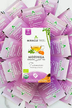 Organic Moringa Tea - Turmeric - Caffeine-Free Herbal Tea