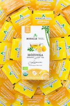 Organic Moringa Tea - Lemon - Caffeine-Free Herbal Tea