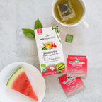 Organic Moringa Tea - Watermelon - Caffeine-Free Herbal Tea
