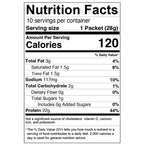Muscle Boosters White Cheddar Box - Organic Grass-Fed Whey Protein Isolate (10 Single Serve Packs)