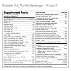 30G Protein Vanilla Biocare Dietary Beverage (14-Count)