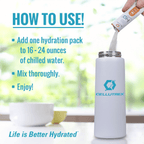 H2O ELECTROLYTES™ - Watermelon | Zero Sugar Electrolyte Powder
