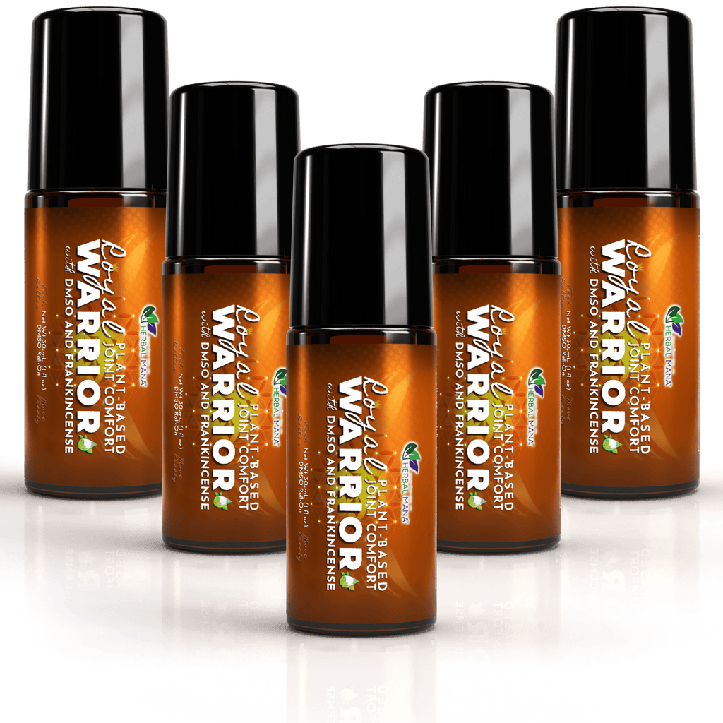 Frankincense DMSO Roll-On for Joint Comfort (No Menthol) | Royal Warrior