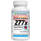 MetaCurcumin 277x: 10x SIRT6 Boost, No Pepper